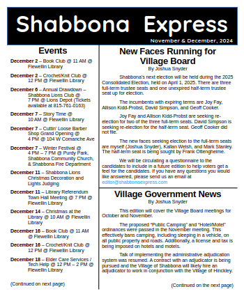 November & December 2024 PDF